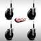 Service Caster 5'' SS Phenolic Wheel Swivel 3/4'' Expanding Stem Caster Set, 4PK SCC-SSEX20S514-PHS-34-4 - alternate 4